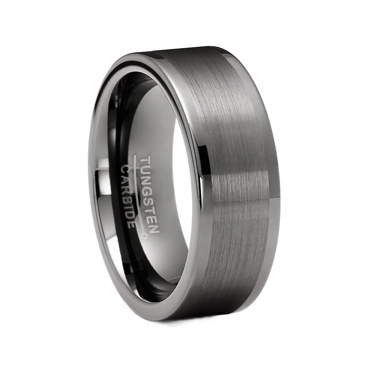 Tungsten carbide watch case and bezel, near scratch-proof finish