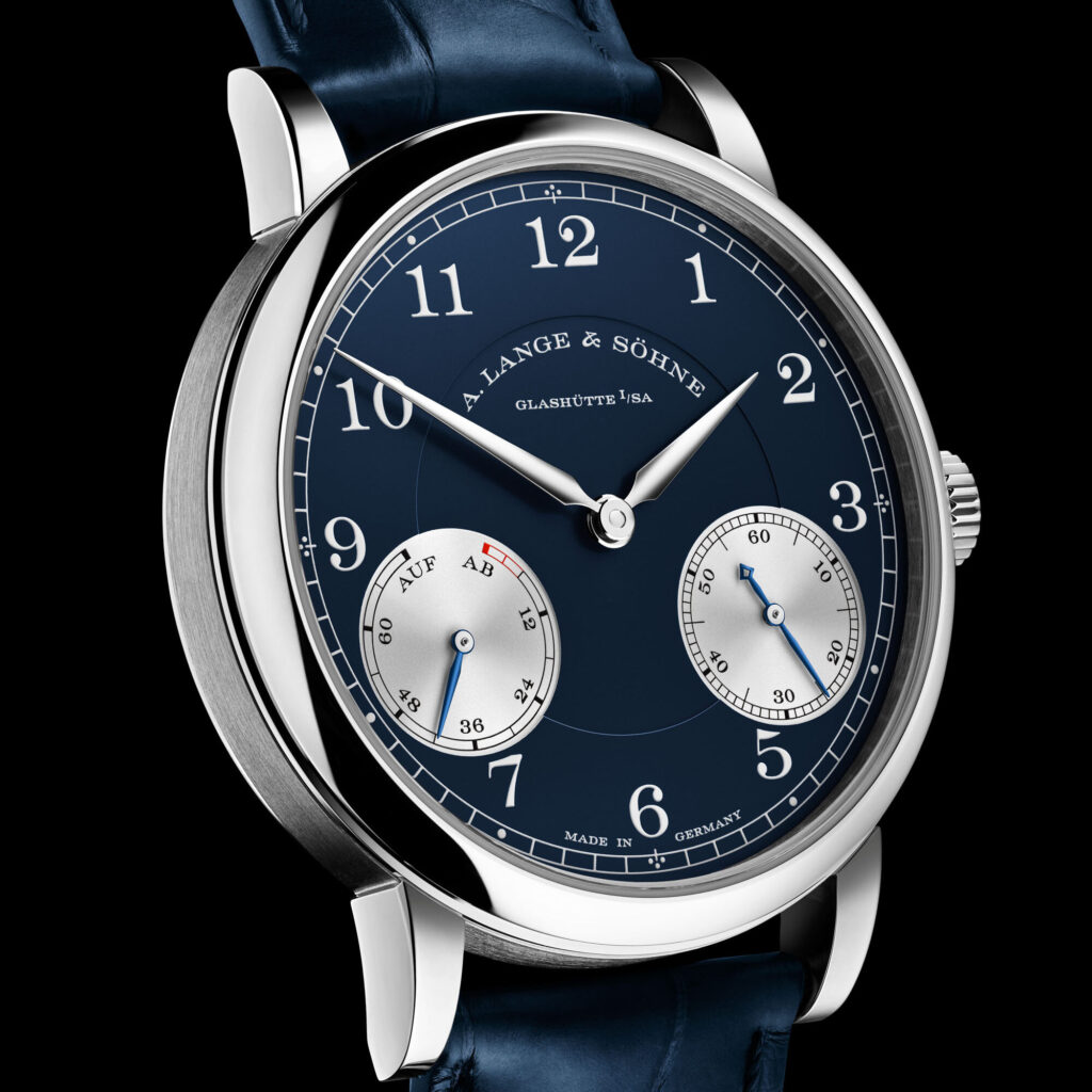 A. Lange & Söhne 1815 Up/Down: Compact Case and Blue Dial Variants Signal Dress-Watch Recalibration