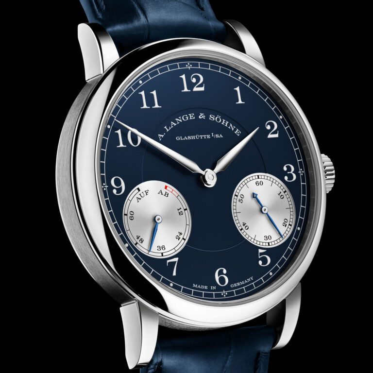 A. Lange & Söhne 1815 Up/Down: Compact Case and Blue Dial Variants Signal Dress-Watch Recalibration